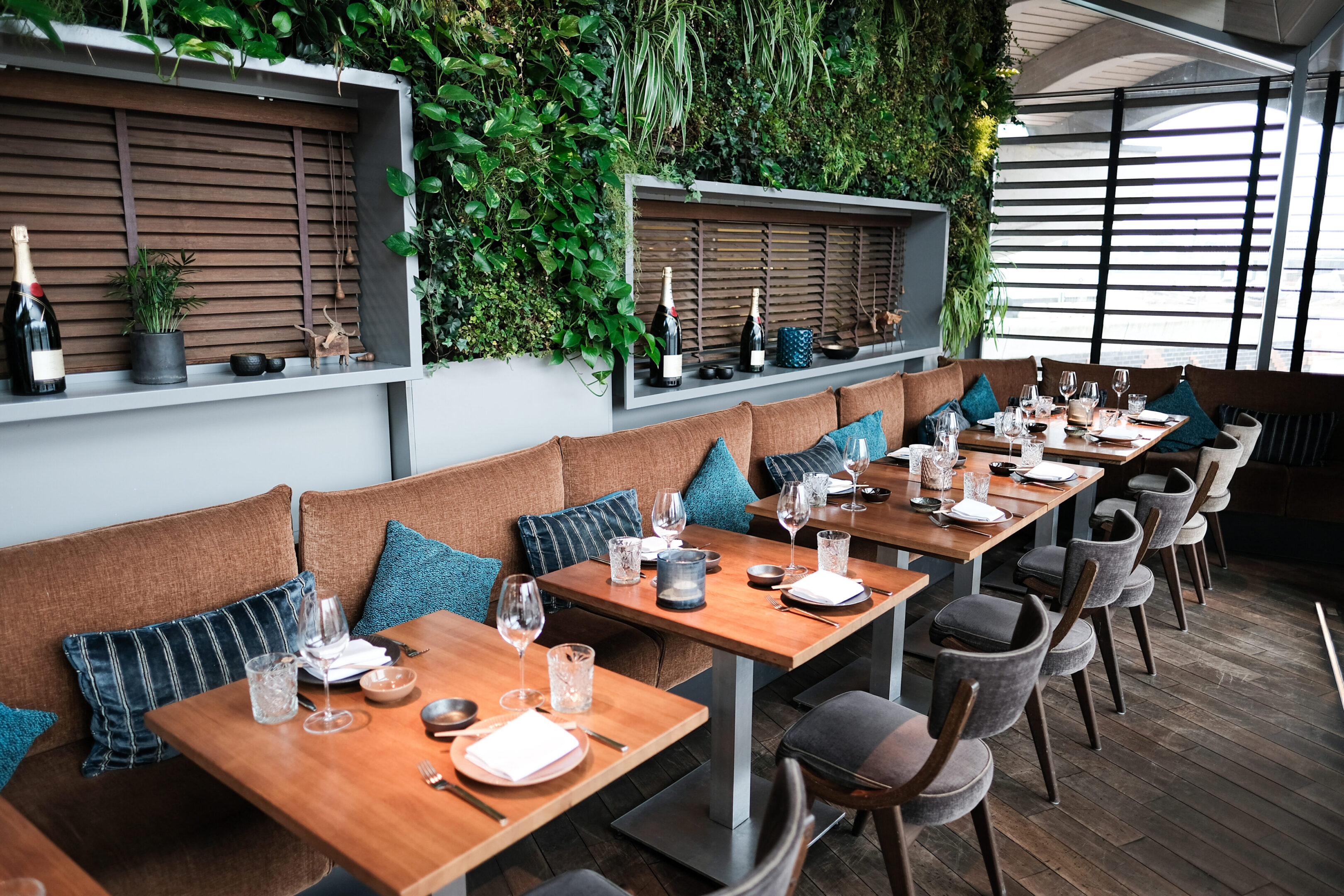 Interieur in einem Restaurant